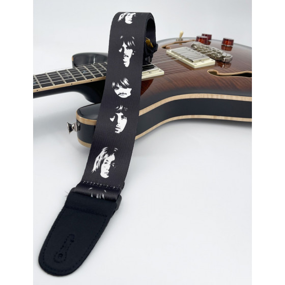 Sangle polyester logo White Album Beatles D'Addario