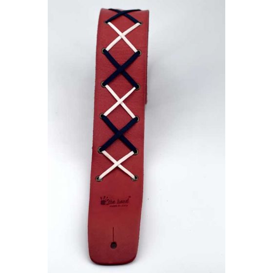 Sangle POP 03 cuir rouge taille XL The Hand