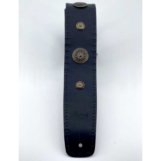 Sangle Classic 03 cuir noir taille M The Hand