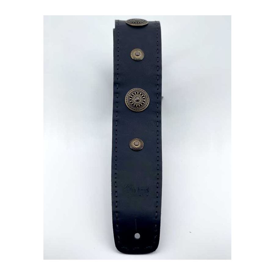 Sangle Classic 03 cuir noir taille M The Hand