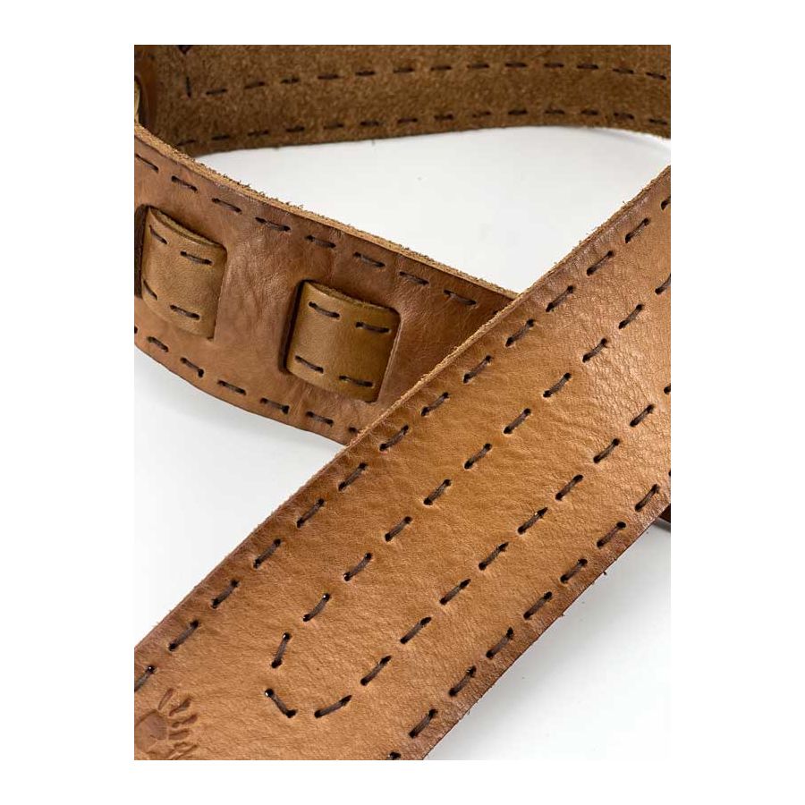 Sangle Classic 02 cuir marron taille XL The Hand