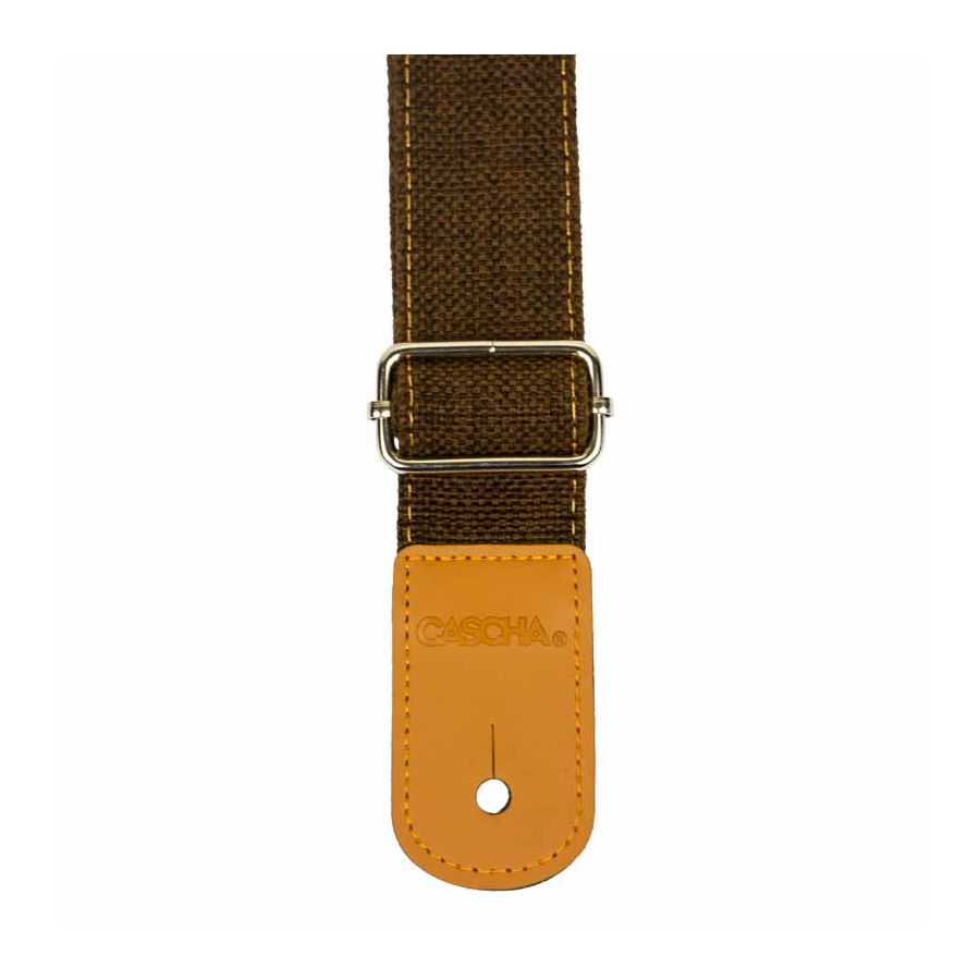 Sangle pour Ukulélé en coton marron Cascha