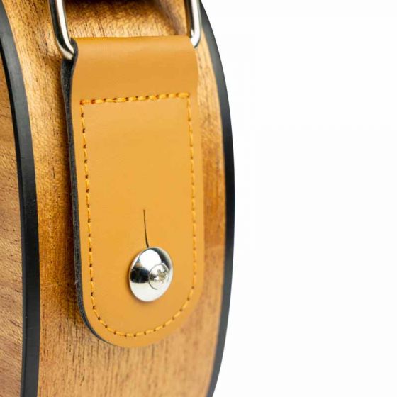 Sangle pour Ukulélé en coton marron Cascha