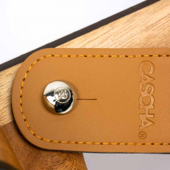 Sangle pour Ukulélé en coton marron Cascha