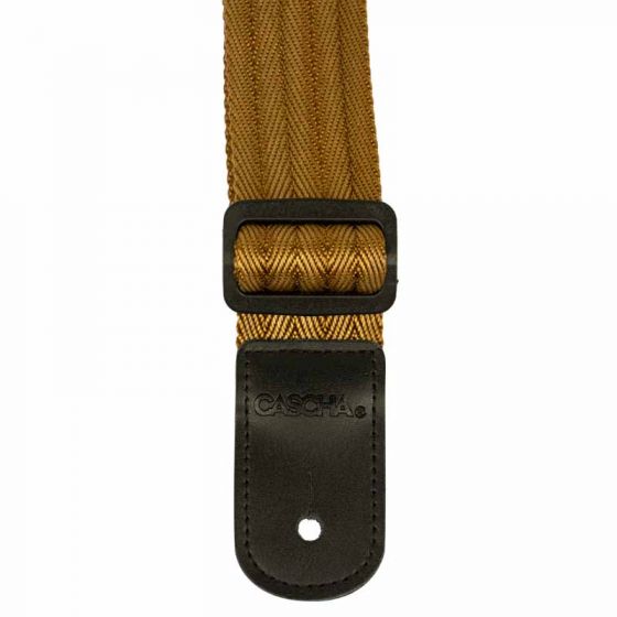 Sangle pour Ukulélé en nylon marron Cascha