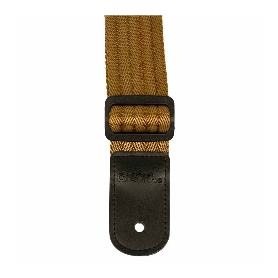 Sangle pour Ukulélé en nylon marron Cascha