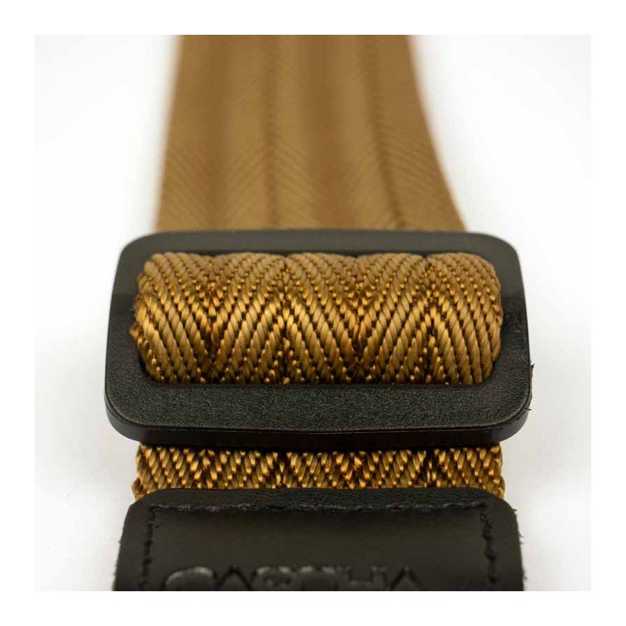 Sangle pour Ukulélé en nylon marron Cascha
