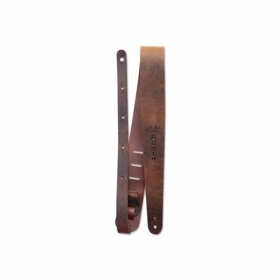 Sangle cuir Vintage marron Martin & Co
