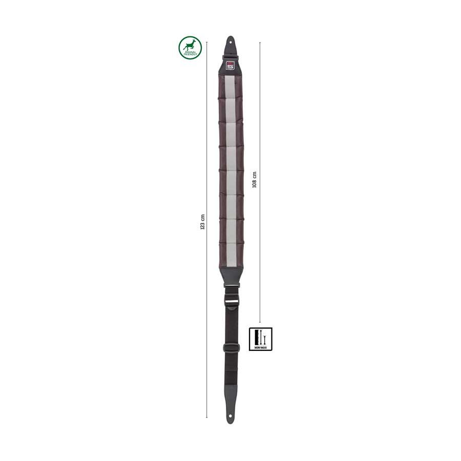 Sangle super matelassée Rouge STEFY LINE  SLST201B