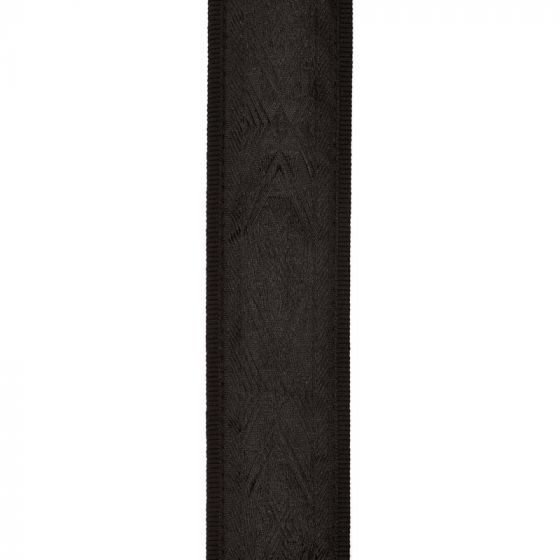 Sangle tissée pour guitare classique Satin noir D'Addario