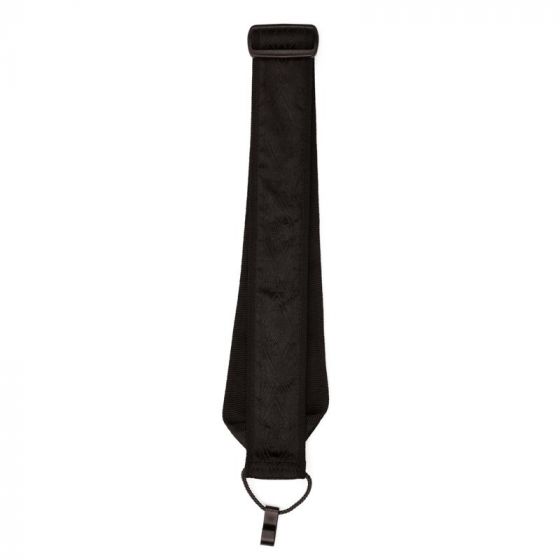 Sangle tissée pour guitare classique Satin noir D'Addario