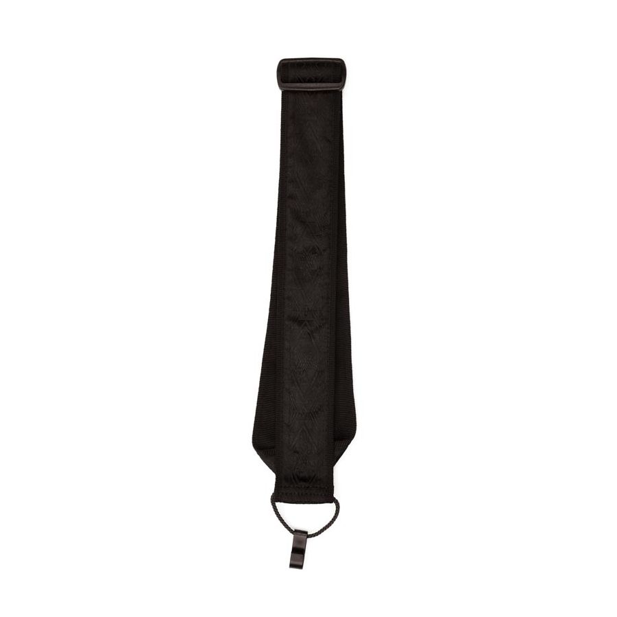 Sangle tissée pour guitare classique Satin noir D'Addario