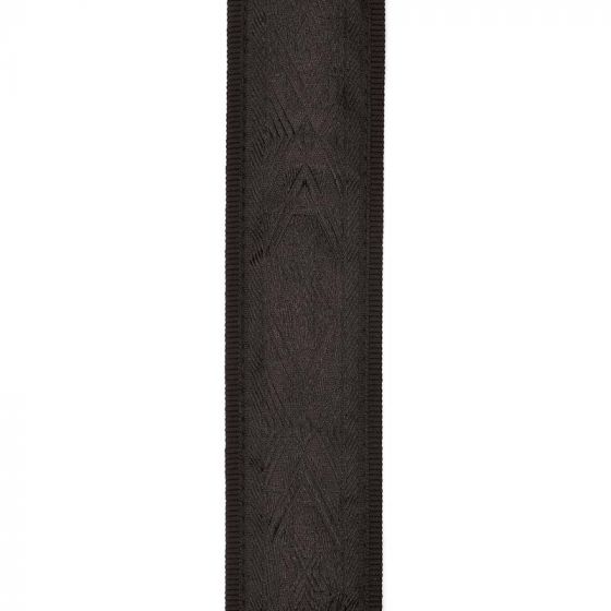 Sangle tissée pour guitare classique Satin noir D'Addario