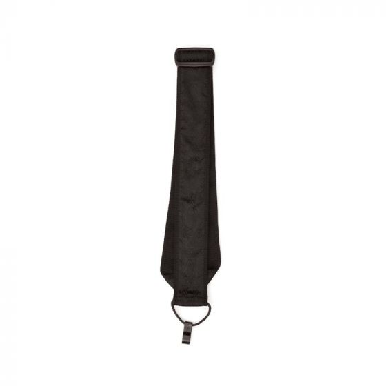 Sangle tissée pour guitare classique Satin noir D'Addario