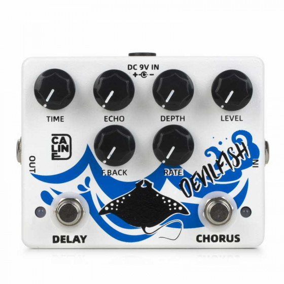 Pédale Delay & Chorus Devilfish Caline DCP-03