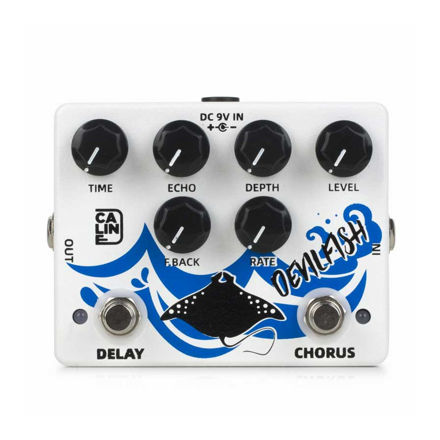 Pédale Delay & Chorus Devilfish Caline DCP-03 Pédale Delay & Chorus Devilfish Caline DCP-03