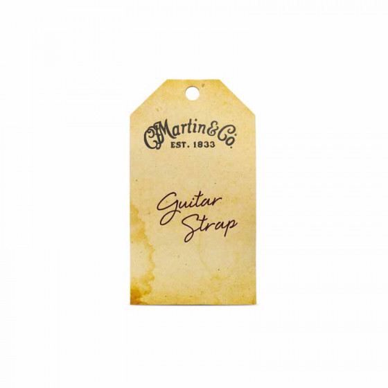 Sangle cuir doublée suède vieilli Martin & Co