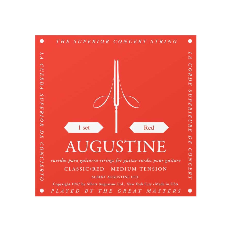 Cordes guitare classique Augustine Classique-Rouge Cordes guitare classique Augustine Classique-Rouge