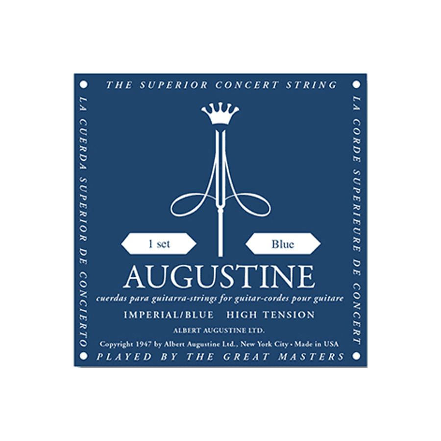 Cordes guitare classique Augustine Impérial-Bleu