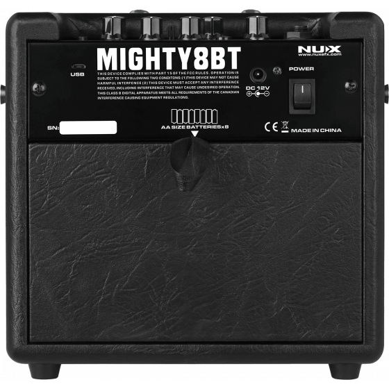 Ampli guitare portable 8 watts bluetooth NUX
