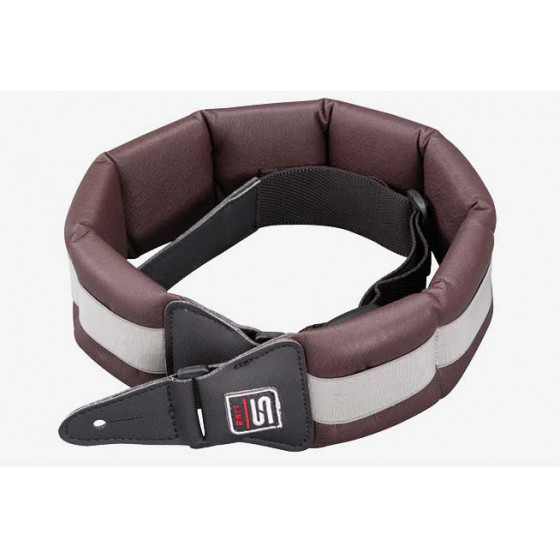 Sangle super matelassée Marron STEFY LINE SLST201C