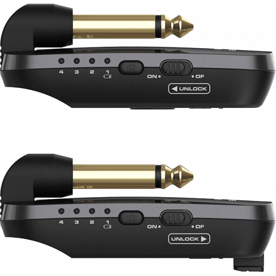 Système sans-fil guitare 2,4 GHz 4 canaux NUX