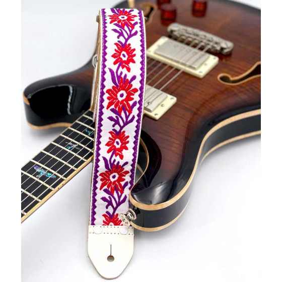 Sangle tissu doublé nubuck Authentic Jimi Hendrix shreveport Dunlop