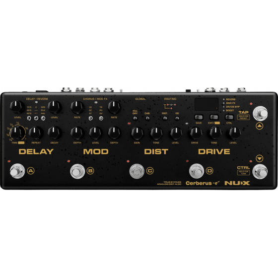 Multieffet guitare 16 effets Midi NUX