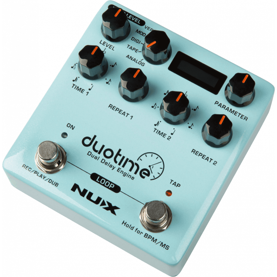 Delay stéréo et Looper Duotime NUX
