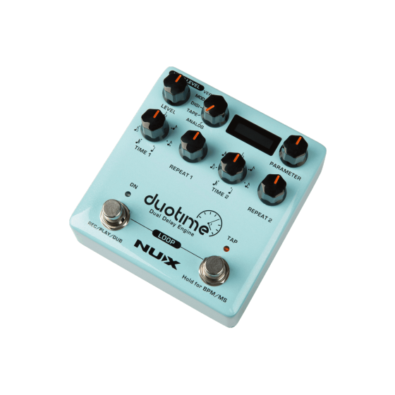 Delay stéréo et Looper Duotime NUX