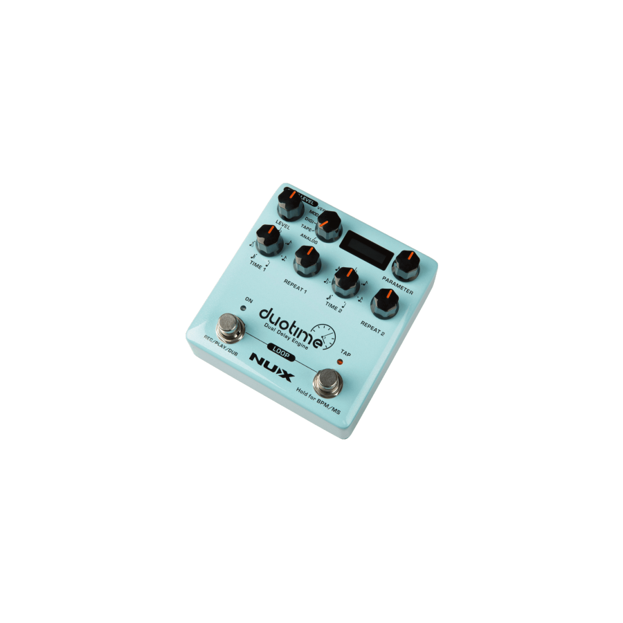 Delay stéréo et Looper Duotime NUX