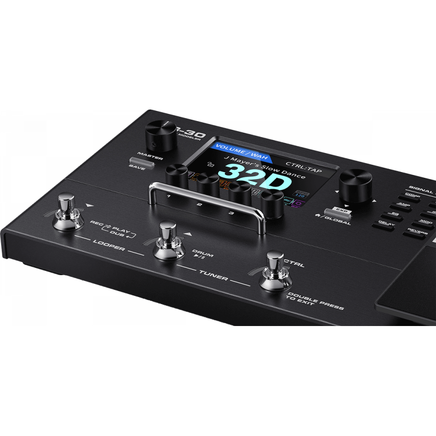 Multi-effets guitare écran LCD 4" NUX MG30