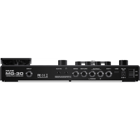 Multi-effets guitare écran LCD 4" NUX MG30