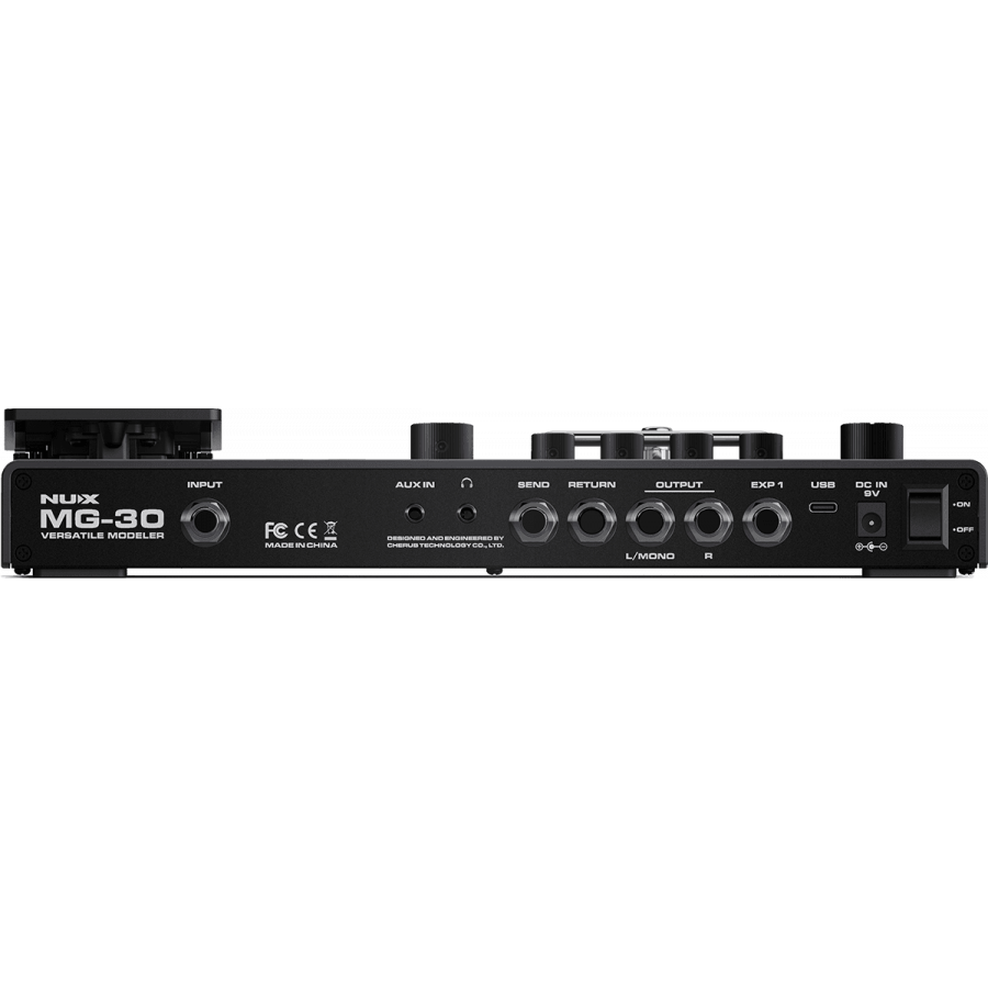 Multi-effets guitare écran LCD 4" NUX MG30