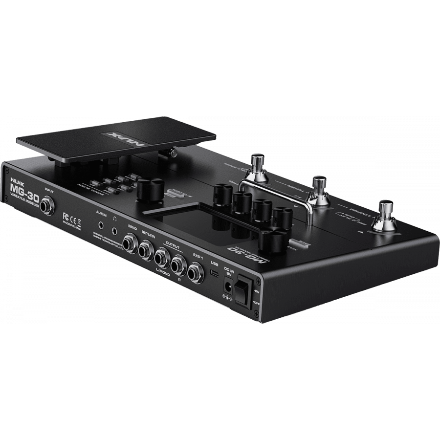 Multi-effets guitare écran LCD 4" NUX MG30