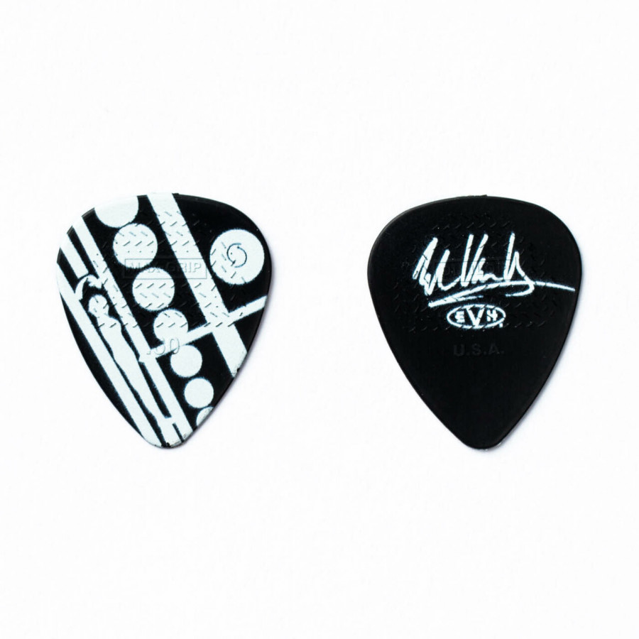 Boite de 6 médiators light signature Eddie Van Halen EVHPT05