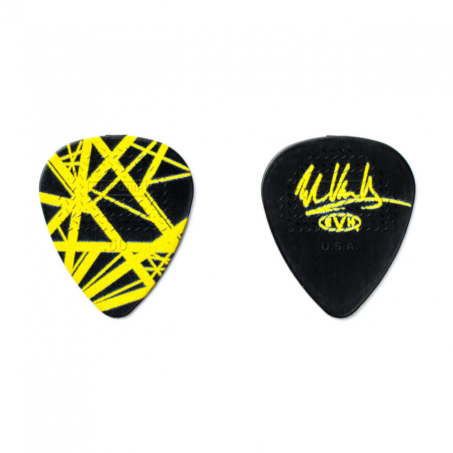 Boite de 6 médiators light signature Eddie Van Halen EVHPT04