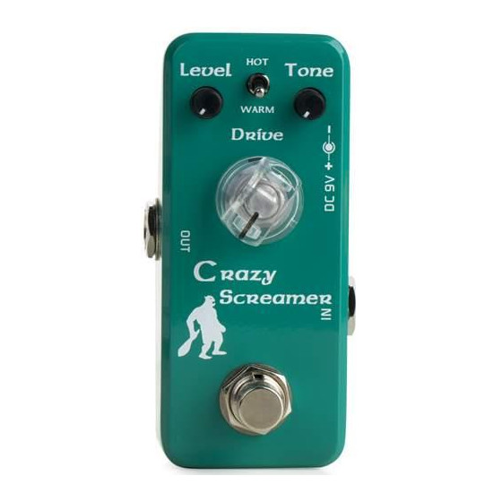 Pédale Overdrive Crazy Screamer small Movall MP-315