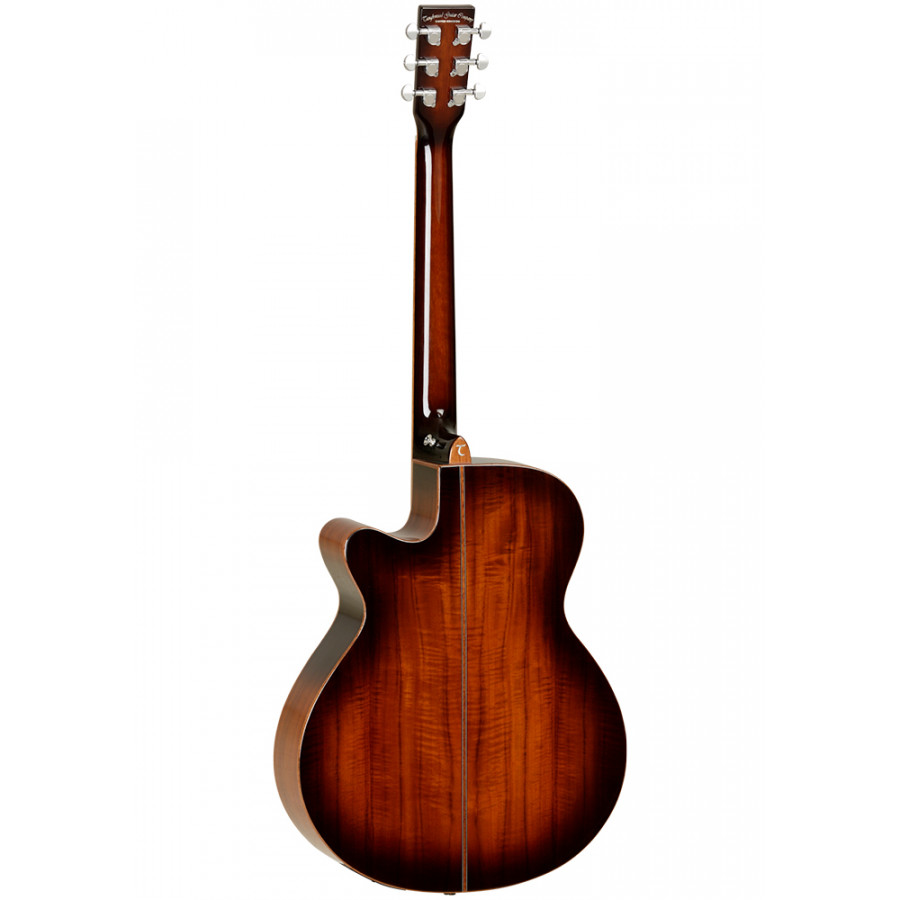 Guitare Super Folk amplifiée pan coupé TANGLEWOOD Winterleaf TW4 E Koa