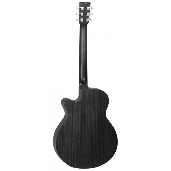 Guitare Electro-acoustique Super Folk pan coupé TANGLEWOOD BLACKBIRD TWBB SFCE