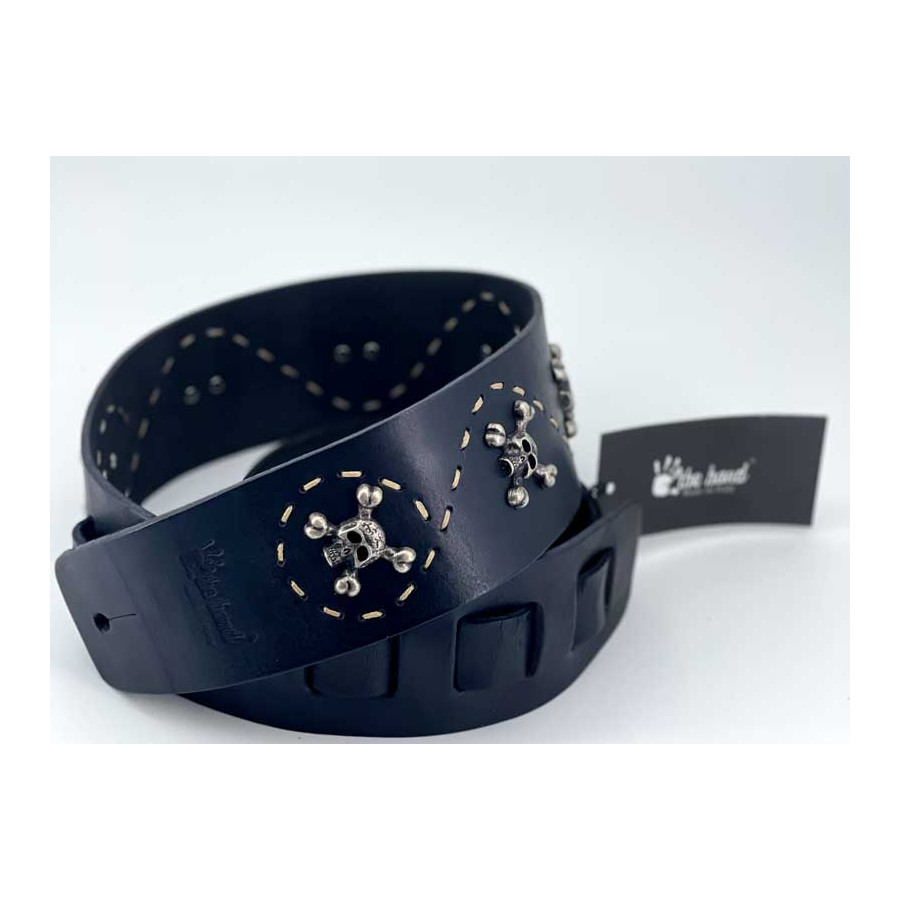 Sangle Classic 05 cuir noir taille M The Hand Sangle Classic 05 cuir noir taille M The Hand