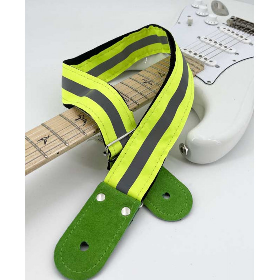 Sangle tissu Kidam fluo Jaune