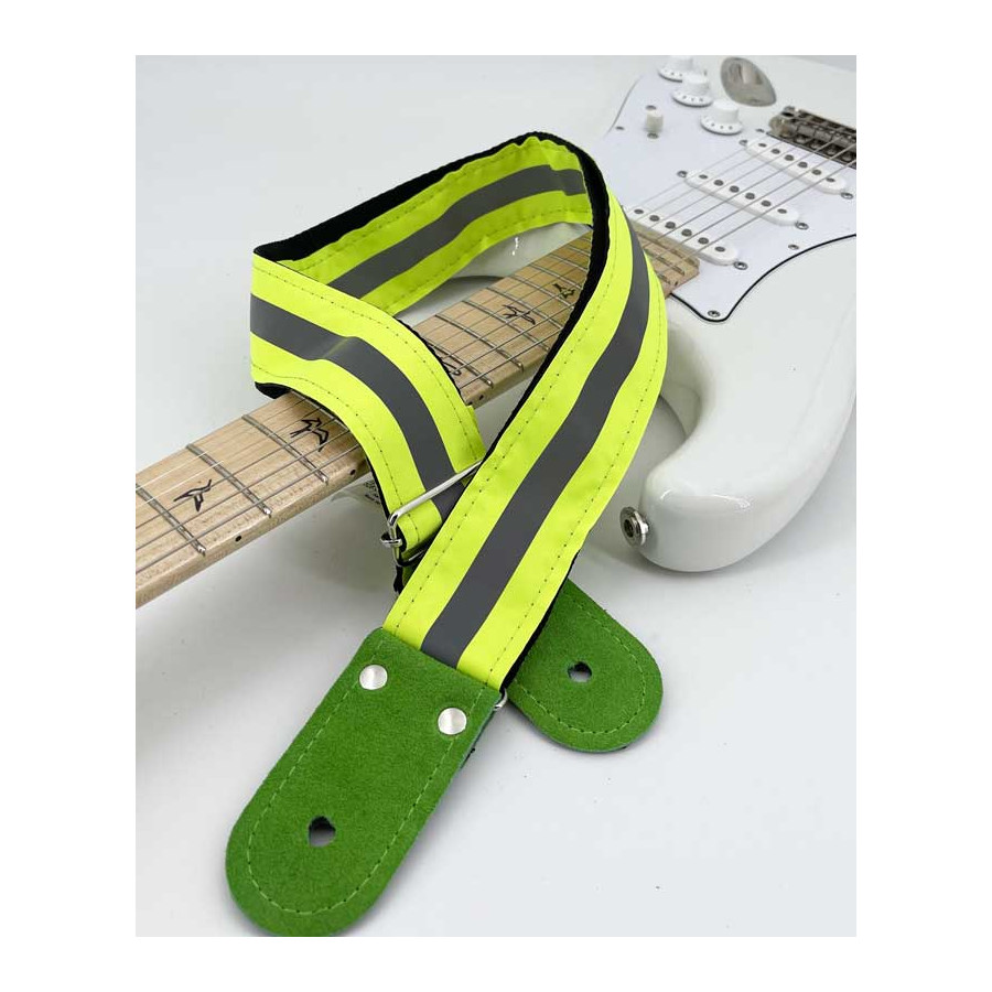 Sangle tissu Kidam fluo Jaune