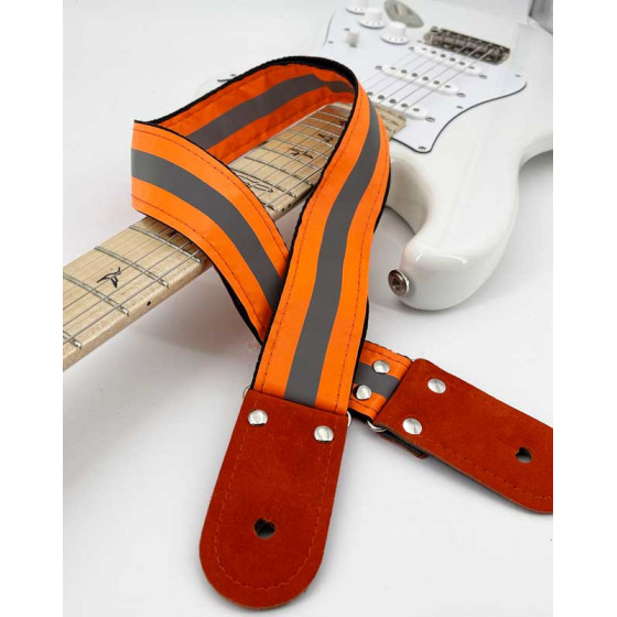 Sangle tissu Kidam fluo orange