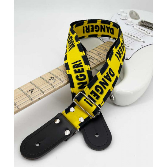 Sangle tissu Kidam motif Danger