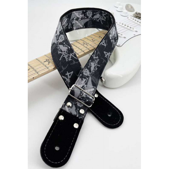 Sangle tissu Kidam camouflage gris