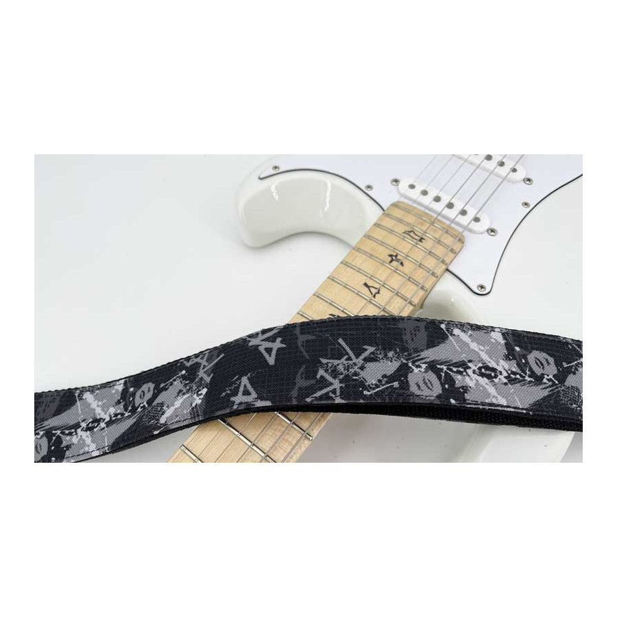 Sangle tissu Kidam camouflage gris