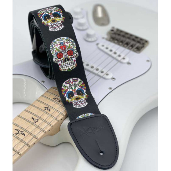 Sangle tissus Mexican Skull Arrow