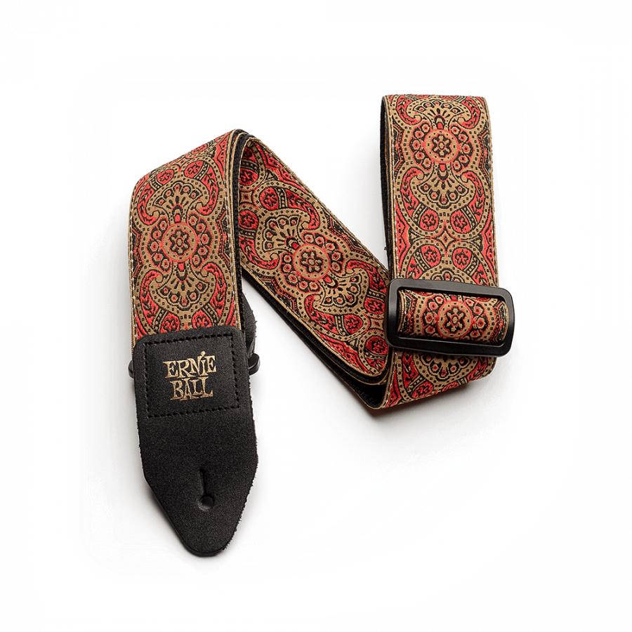Sangle Jacquard Crimson Paisley Ernie Ball Sangle Jacquard Crimson Paisley Ernie Ball