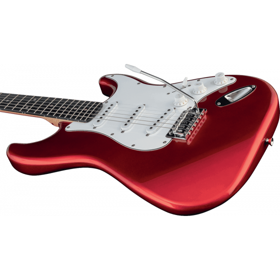 Guitare EKO type Strat Chrome Red GEE S300RED